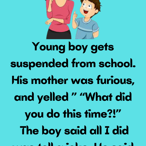 Young boy gets suspended from school - Mr-Jokes